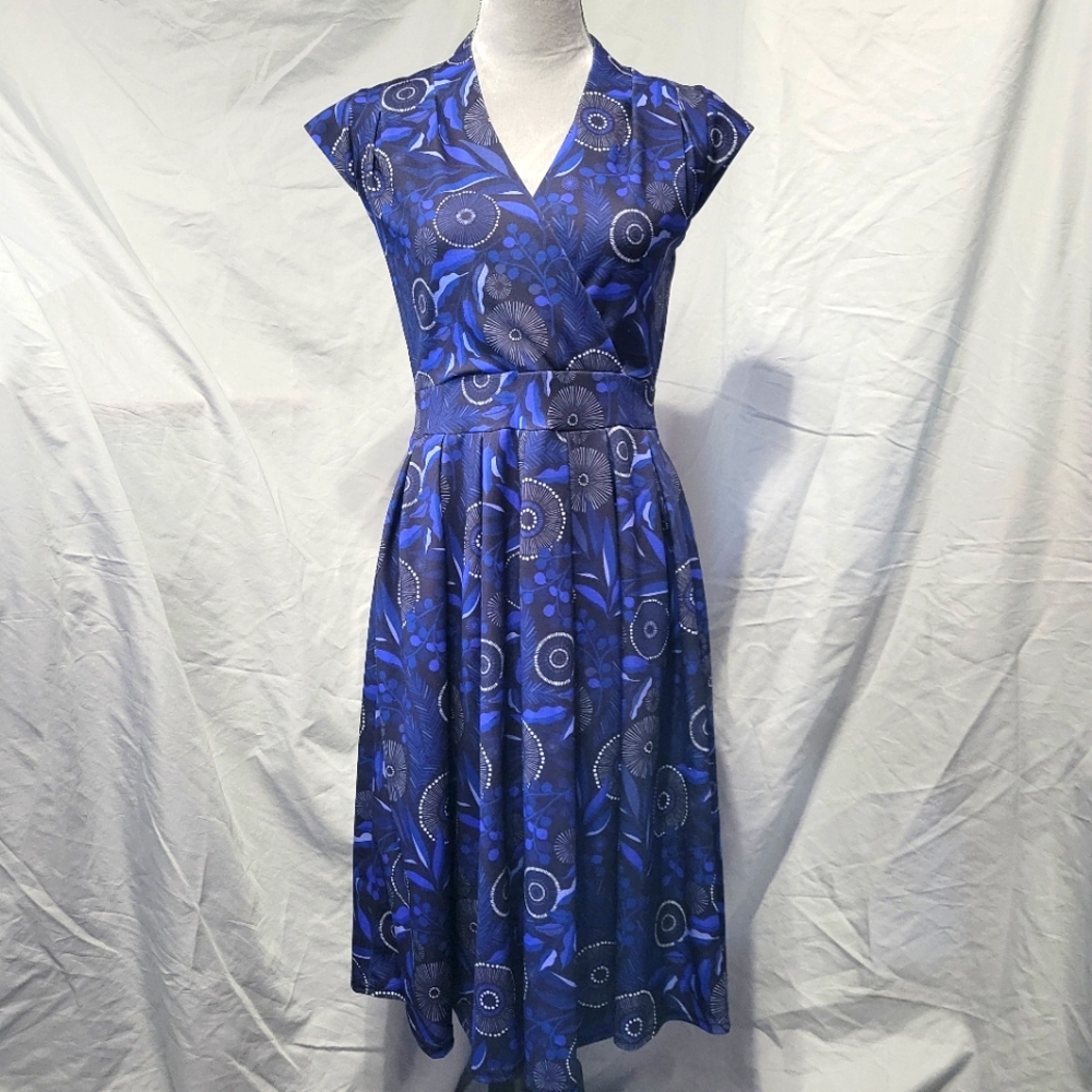 Lady Vintage London Morning Dew Eva Dress